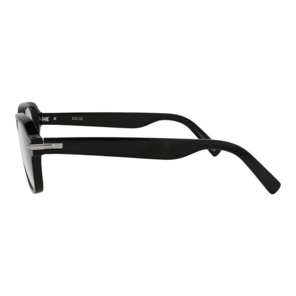 Dior Mens Round/Oval Black Black Transparent Fashion Designer Eyewear - Picture 3 of 4